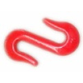 Red Painted Metal S Hook